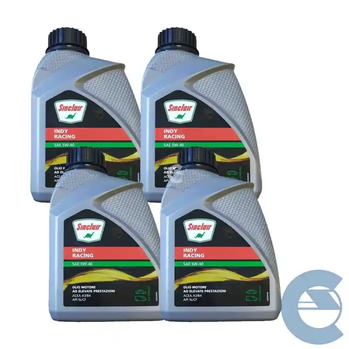 Sinclair Indy Racing 5w40 4 Litri Olio Motore Auto E Mezzi Industriali Leggeri Occasione