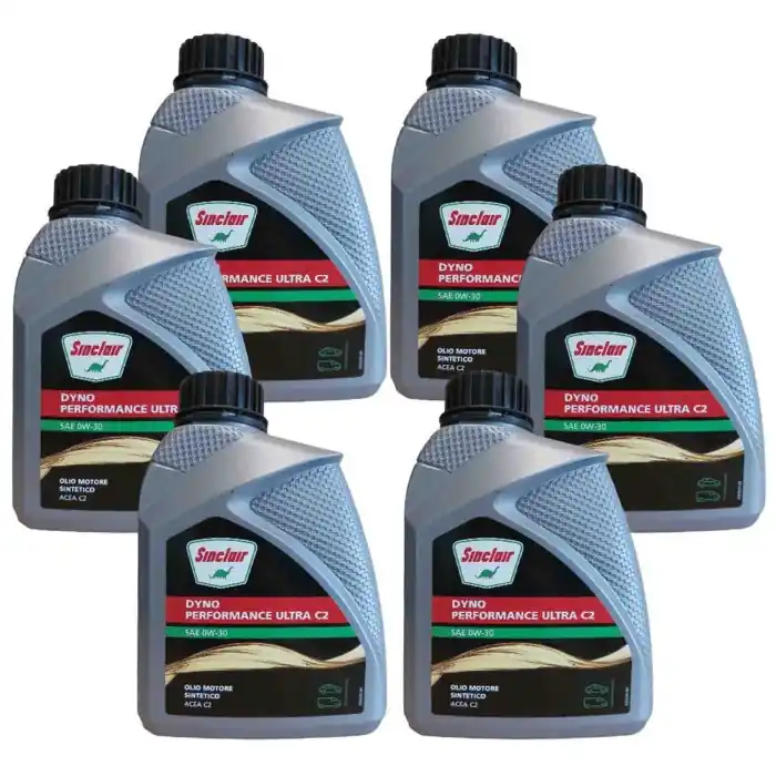 Fuchs Sinclair Olio Lubrificante Sae 0w30 Acea C2 Per Motori Diesel, Benzina Ed Ibridi Totalmente Sintetico. 6 Litri Ordina Subito