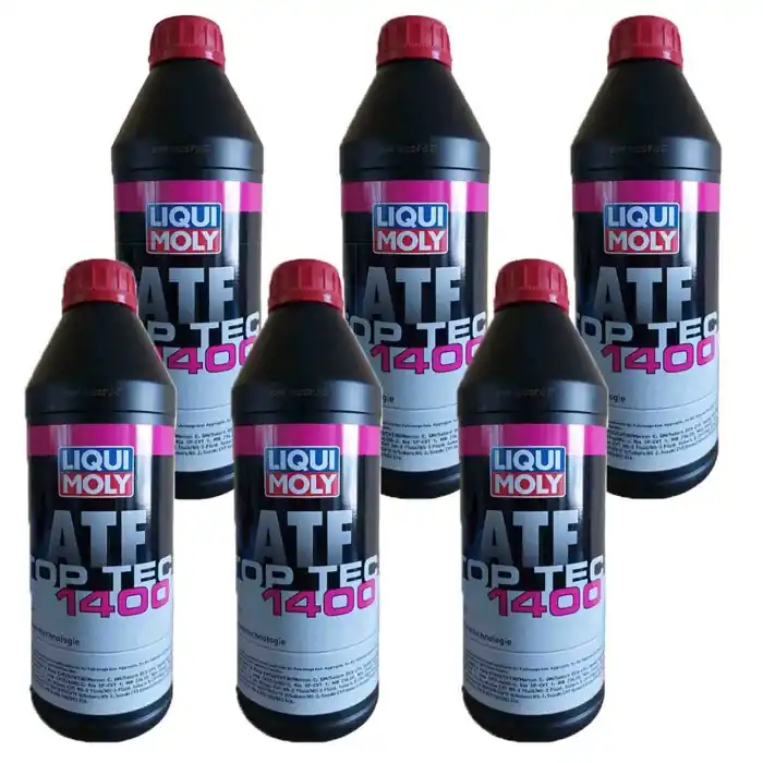 Liqui Moly 3662 Olio Trasmissione Cambio Top Tec 1400 6 Litri Per Cambio Automatico Per Mercedes Audi Reso Gratuito