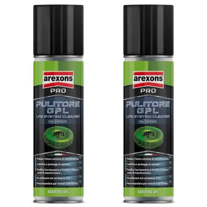 Più Venduto Arexons Pulitore Gpl 9837 120ml Pulisce Iniettori A Gas E Elettrovalvole 2pz