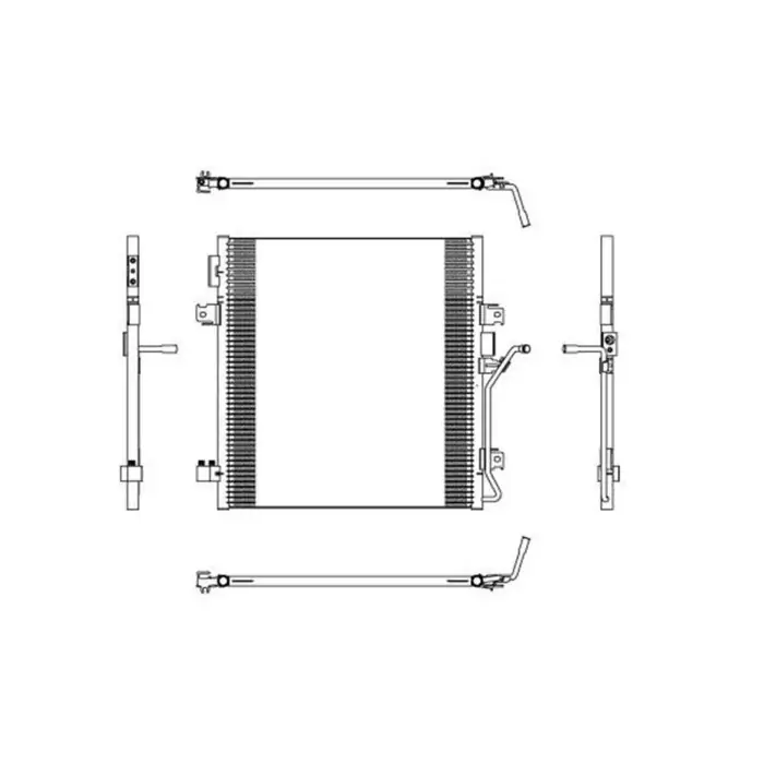 Condensatore, Climatizzatore 350188 NRF per JEEP DODGE Promozione Esclusiva