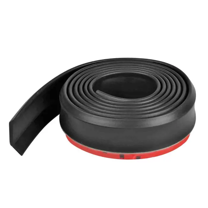 Sk 1 Uni Skirt Spoiler Paraurti In Gomma 30+8 Mm Prese Aria Simulazioni Adesive Non Perdere