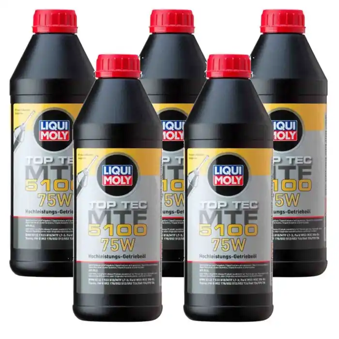 Prezzo Di Fabbrica Liquimoly Top Tec Mtf 5100 75w Olio Cambio Trasmissione Di Altissima Qualita Kit 5 Litri