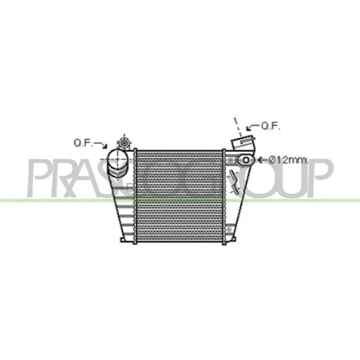 Offerta Del Giorno Intercooler Per Audi A3 3/5 Porte (8v1/8va) Dal 1996 Al 2003