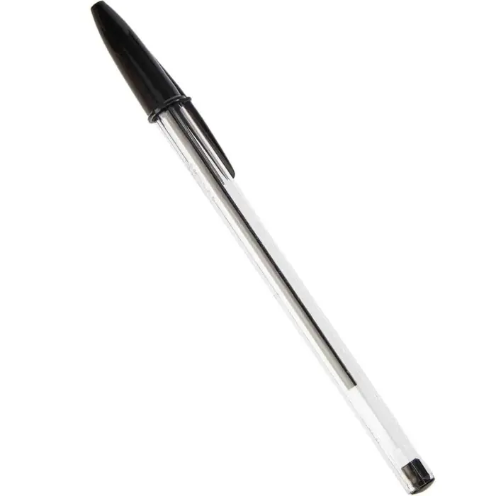 Consegna Rapida Bic Cristal Original Penne A Sfera Scatola 50 Pz Nero Cancelleria