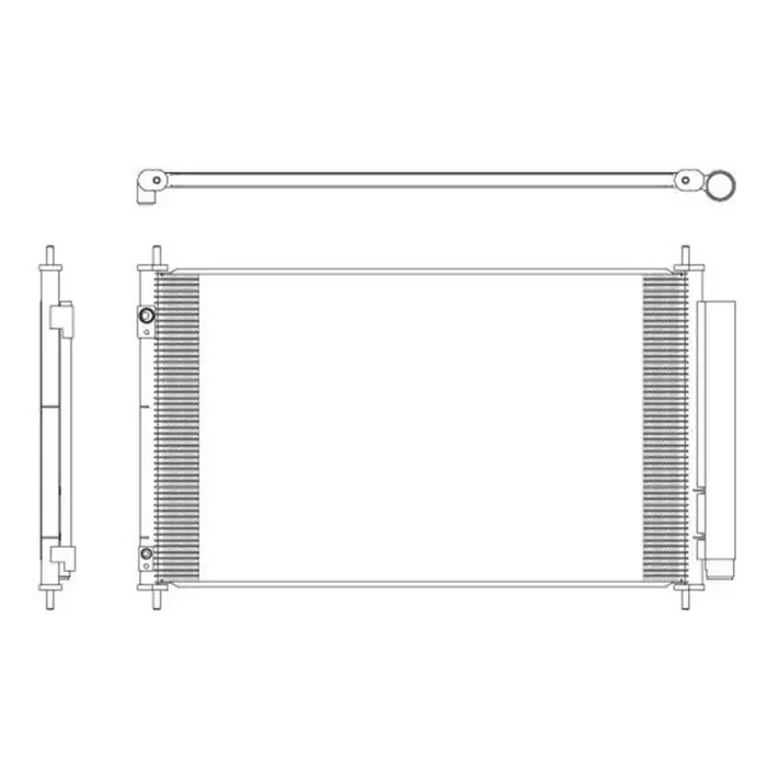 Prezzo Scontato Condensatore, Climatizzatore 350321 NRF per TOYOTA