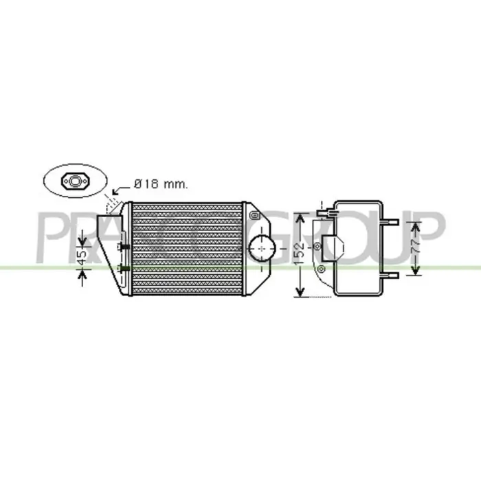 Intercooler Per Audi A4 (b5) Dal 1994 Al 1999 Bestseller