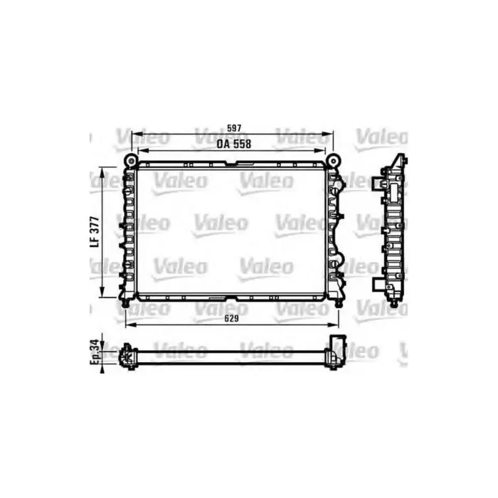 Valeo Rad.mot.731561 Occasione