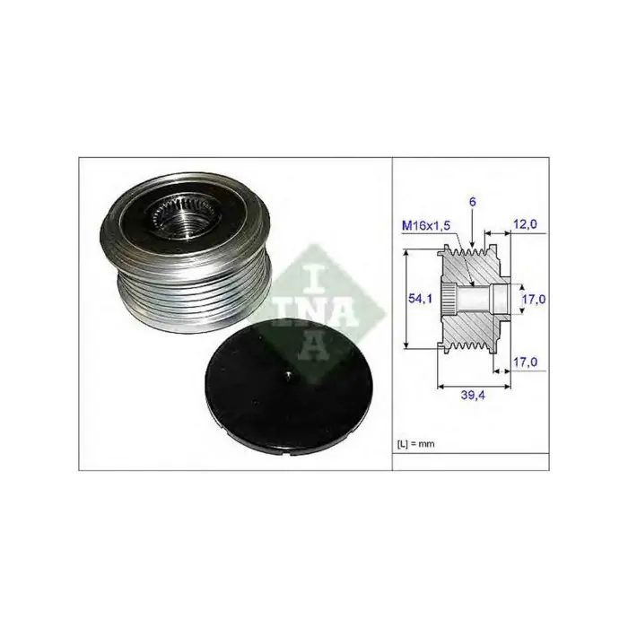 Dispositivo ruota libera alternatore 535 0090 10 SCHAEFFLER INA per FORD MAZDA Offerta Limitata