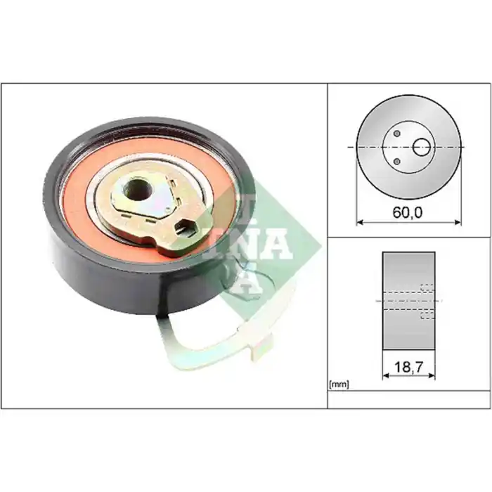 Non Perdere Rullo tenditore Cinghia dentata 531 0339 10 SCHAEFFLER INA per AUDI VW SEAT