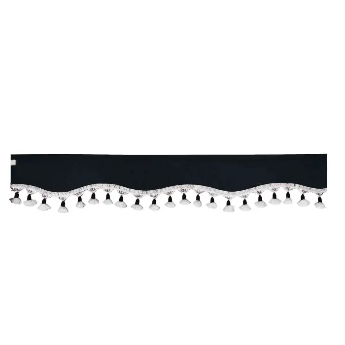 Promo Stagionale Sindy Fascia Parasole In Microfibra Per Camion Nero Tende Tende