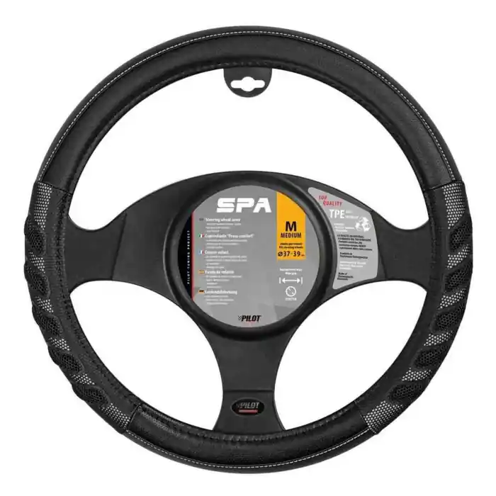 Promozione Spa Coprivolante In Skeentex M Ø 37/39 Cm Grigio Coprivolanti In Skeentex Coprivolanti