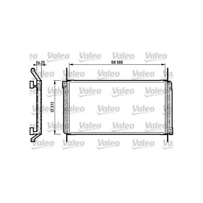 Valeo Rad.a C Fiat Bravo A Jtd 817025 95-01 Promo Stagionale