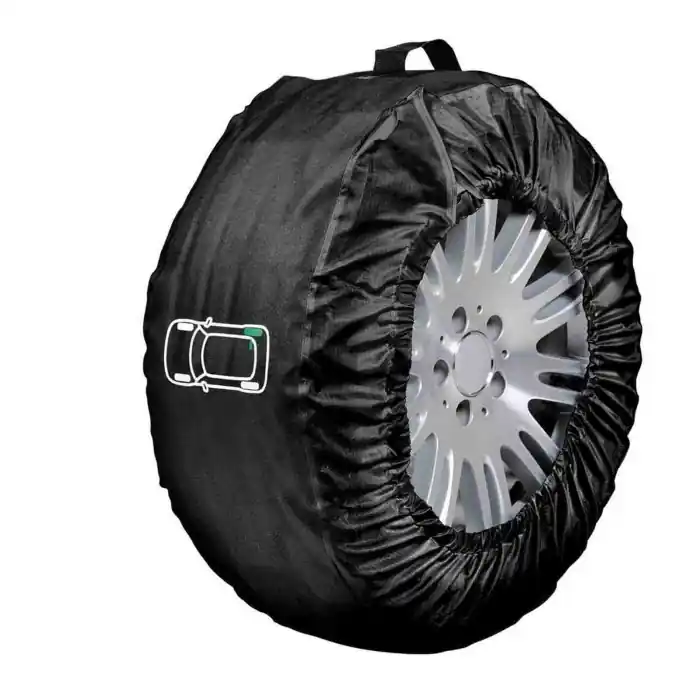 Ultimissimo Modello De Luxe Set 4 Copriruota Taglia L Auto Parcheggio
