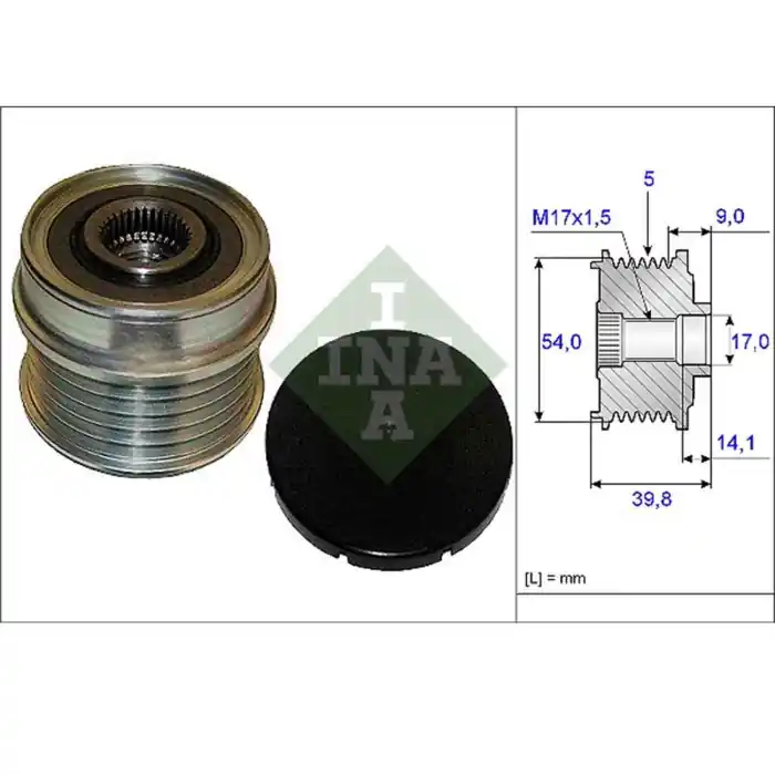 Dispositivo ruota libera alternatore 535 0171 10 SCHAEFFLER INA per OPEL FIAT Occasione Imperdibile