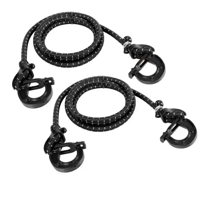 Occasione Imperdibile Uni Flex Coppia Corde Elastiche Regolabili Con Ganci Di Sicurezza Corde Elastiche E Funi Portabiciclette