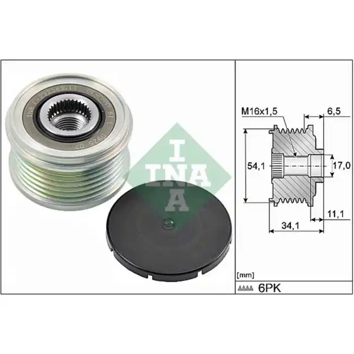 Must-Have Dispositivo ruota libera alternatore 535 0179 10 SCHAEFFLER INA per PEUGEOT FIAT