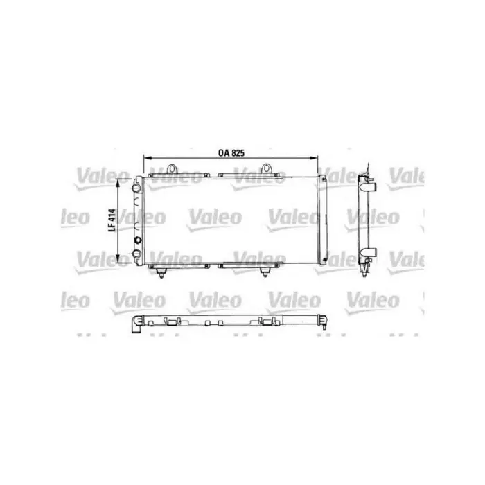 Occasione Imperdibile Valeo Radiatore Motore Fiat Ducato Ds 883765 81-94