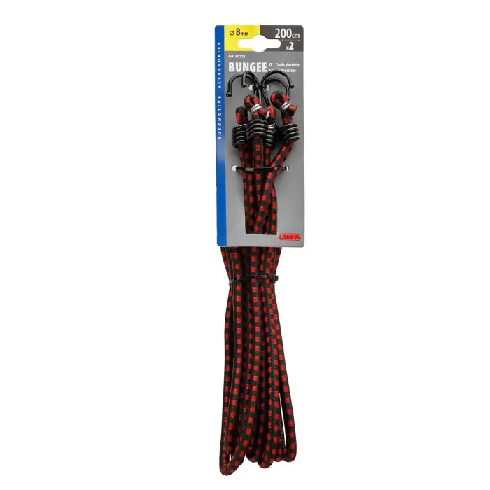 Corde Elastiche Slim Ø 8 Mm 2x200 Cm Corde Elastiche E Funi Portabiciclette Ultima Occasione