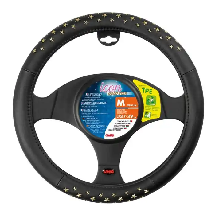 Icon Coprivolante In Skeentex M Ø 37/39 Cm Oro Coprivolanti In Skeentex Coprivolanti Promozione Esclusiva