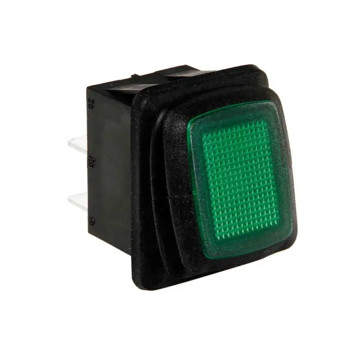 Più Venduto Interruttore Impermeabile Con Spia A Led 12/24v Verde Interruttori E Relè Cablaggio Elettrico