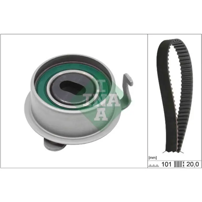 Kit cinghie dentate 530 0355 10 SCHAEFFLER INA per HYUNDAI KIA Compra Adesso