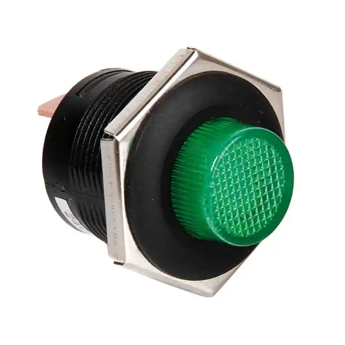 Interruttore A Pulsante Con Spia A Led 12/24v Verde Interruttori E Relè Cablaggio Elettrico 45539 Prezzo Basso