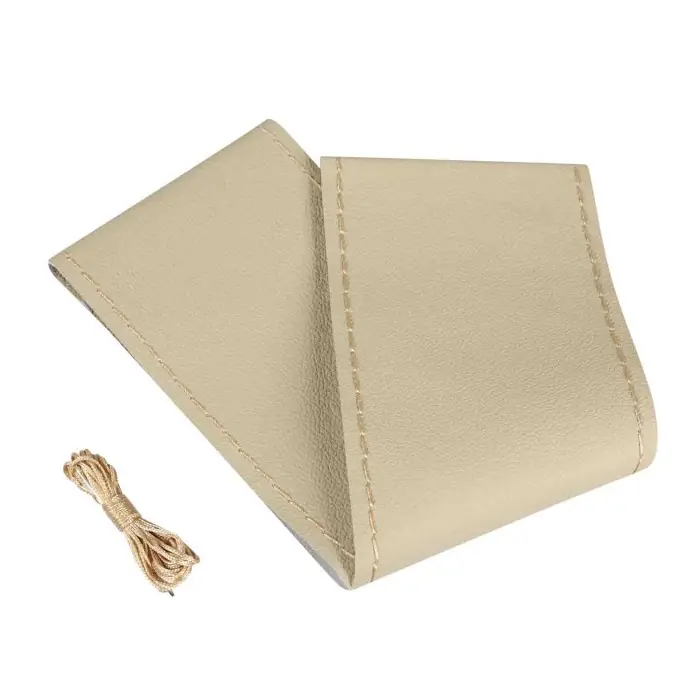 Pagamento Sicuro Premium Coprivolante In Pelle L Ø 37/39 Cm Beige Coprivolanti Da Cucire In Vera Pelle Coprivolanti Da Cucire