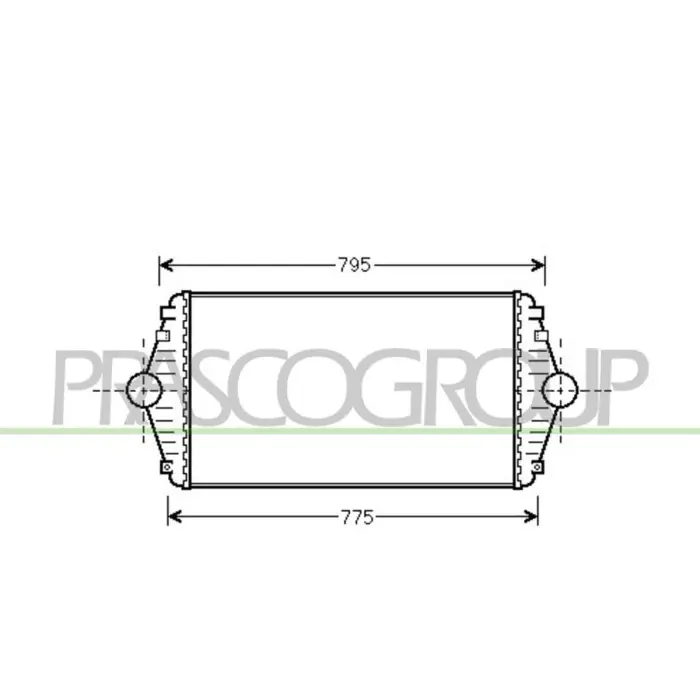 Must-Have Intercooler Per Citroen Evasion Dal 1994 Al 2002