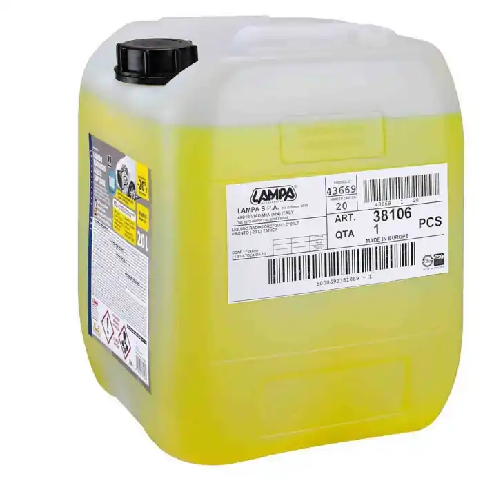 Superior Giallo G12+ Liquido Antigelo Radiatore ( 20°c) 20 L Liquido Antigelo Radiatore Lampa Prezzo Di Fabbrica
