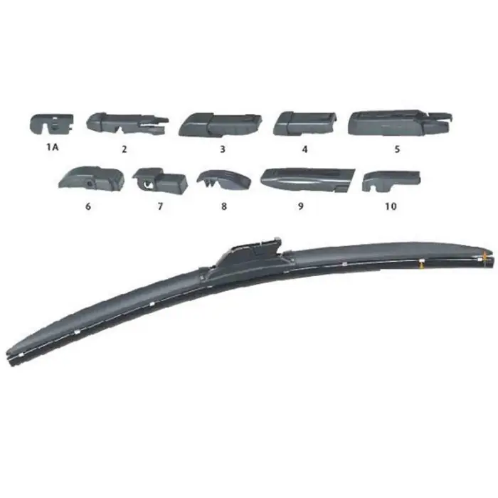 Spazzole Tergicristallo 14 35mm Ecoflat 10 Adattatori Per Ecoflat Prezzo Scontato