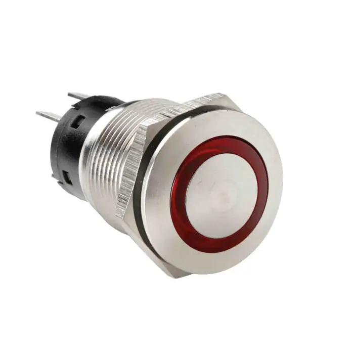 Interruttore A Pulsante Con Spia A Led 12/24v Rosso Interruttori E Relè Cablaggio Elettrico Compra Oggi Stesso