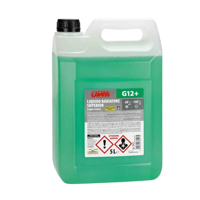 Superior Verde G12+ Liquido Antigelo Radiatore ( 20°c) 5 L Liquido Antigelo Radiatore Lampa Offerta Del Giorno