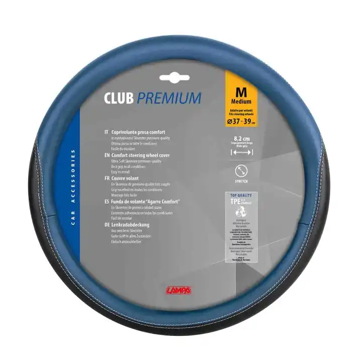 Club Coprivolante In Skeentex M Ø 37/39 Cm Nero/blu Coprivolanti In Skeentex Coprivolanti Scelto Dai Clienti