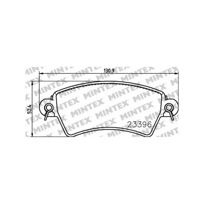 Pastiglie Freno Mitsubishi Carisma 1.6 1998 12-2006 06 Mintex Esclusivo