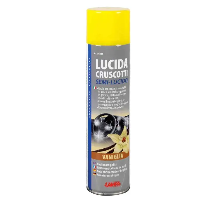 Spedizione Espresso Lucida Cruscotti Semilucido 400 Ml Vaniglia Pulitori Lampa