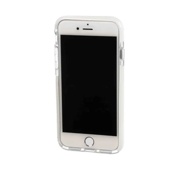 Occasione Alpha Guard Cover Ultra Protettiva Anti Shock Flessibile Apple Iphone 7/8 Trasparente/bianco Custodie E Cover