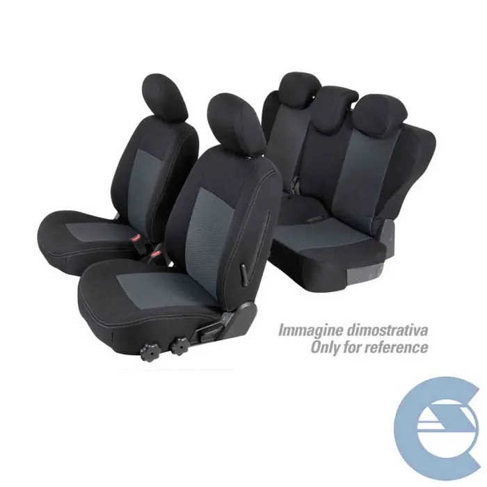 Novità Set Coprisedili Superior Nero/grigio Mazda 3 5p Serie 23000 Coprisedili Su Misura
