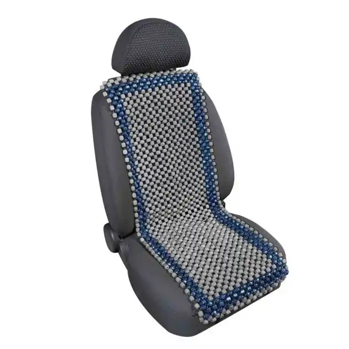 Samurai Schienale In Palline Di Legno Blu/grigio Schienali Estivi Schienali Promo Stagionale
