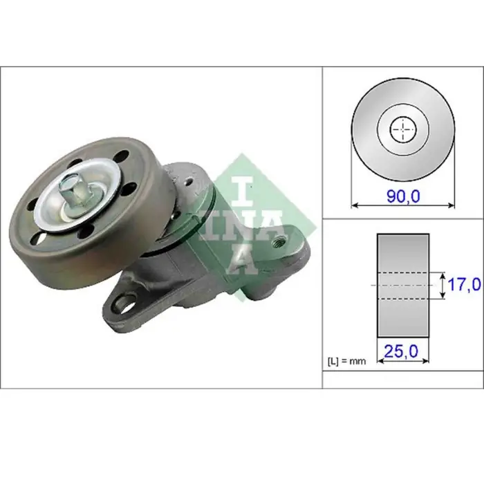 Tendicinghia Cinghia Poly-V 534 0437 10 SCHAEFFLER INA per TOYOTA Scelto Dai Clienti