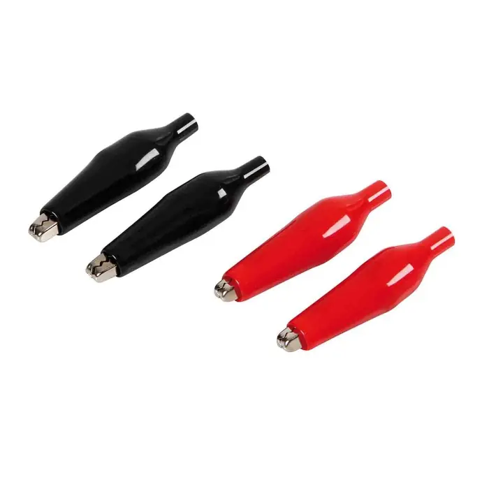 Prezzo Conveniente Micro Clips Set 4 Pinzette Isolate 4 5 Cm Pinze Batteria Accessori Per Batteria