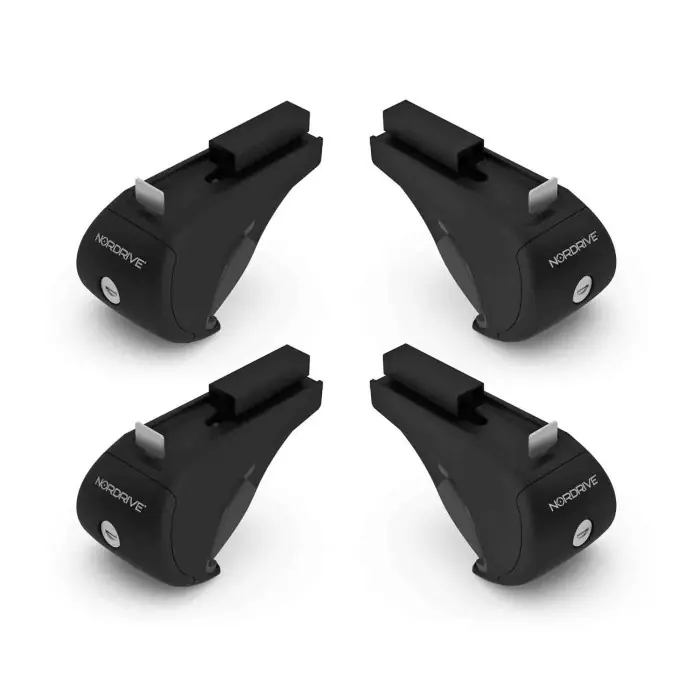 Evos Ra (rail Alu) Kit 4 Piedi Per Barre In Alluminio 156 Crosswagon-156 Sportwagon Attacchi Railing Standard Miglior Prezzo