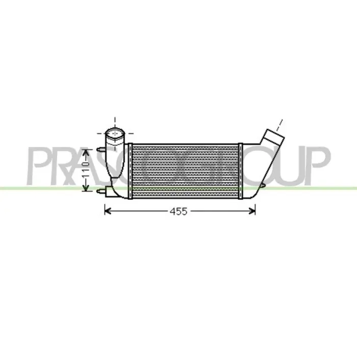 Offerta Speciale Intercooler Per Citroen Jumpy / Dispatch Dal 2007 Al 2016