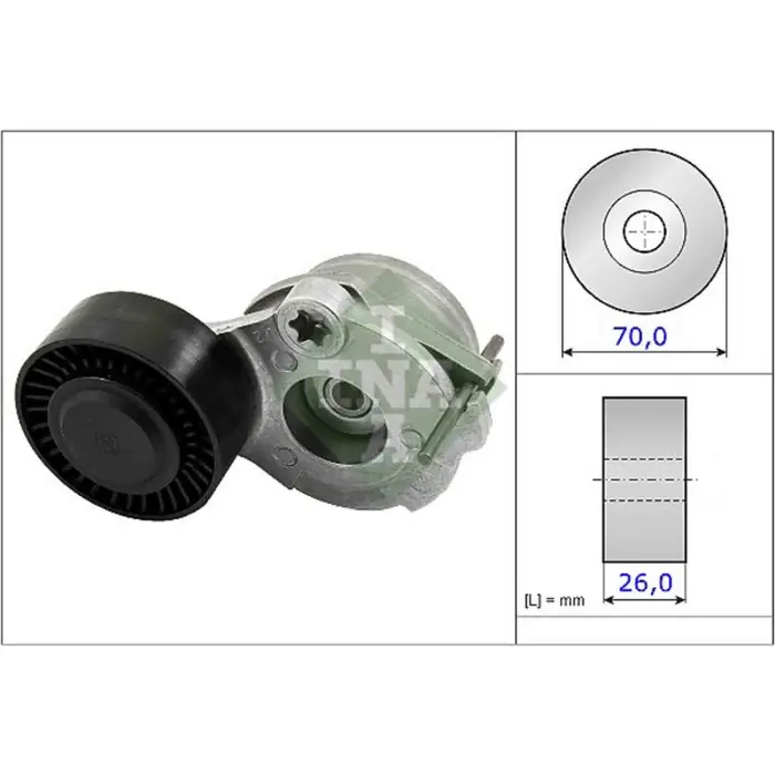 Tendicinghia Cinghia Poly-V 534 0470 10 SCHAEFFLER INA per AUDI VW PORSCHE Soddisfatti O Rimborsati