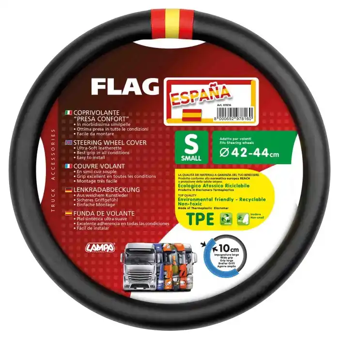 Flag Spagna Coprivolante In Skeentex S Ø 42/44 Cm Coprivolanti In Skeentex Coprivolanti Di Tendenza