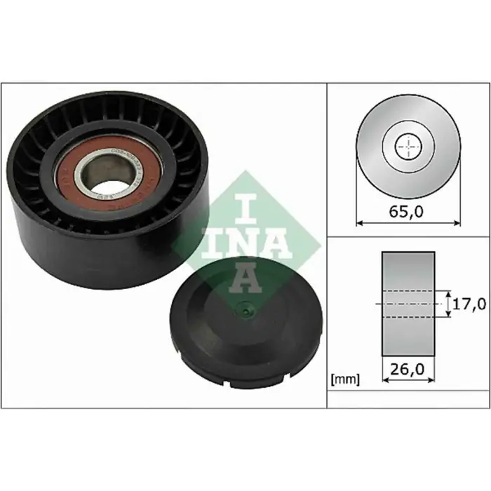 Galoppino/Guidacinghia Cinghia Poly-V 532 0557 10 SCHAEFFLER INA per AUDI VW Prezzo Basso