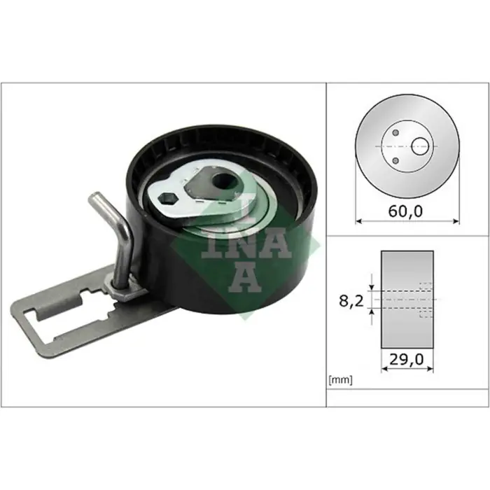 Rullo tenditore Cinghia dentata 531 0884 10 SCHAEFFLER INA per PEUGEOT Citroen Offerta Lampo