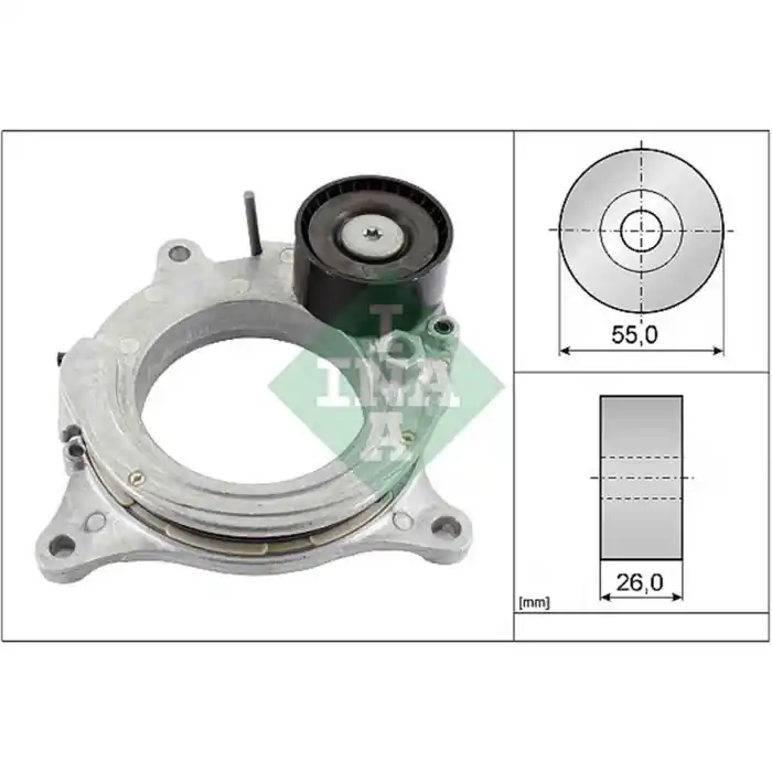 Pagamento Sicuro Tendicinghia Cinghia Poly-V 534 0692 10 SCHAEFFLER INA per BMW MINI