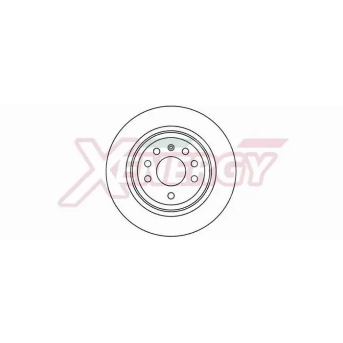 Popolare Coppia Dischi Freno X602162 AP XENERGY per OPEL FIAT SAAB