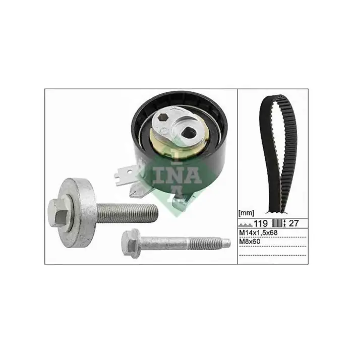 Kit cinghie dentate 530 0607 10 SCHAEFFLER INA per RENAULT MERCEDES-BENZ NISSAN Ultima Occasione